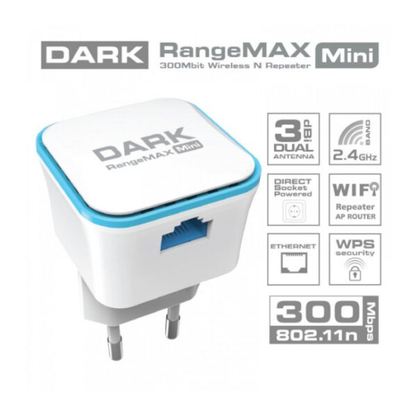 DARK RangeMAX WRT360 300Mbit 2x3dBi WRL AREA EXPANDER