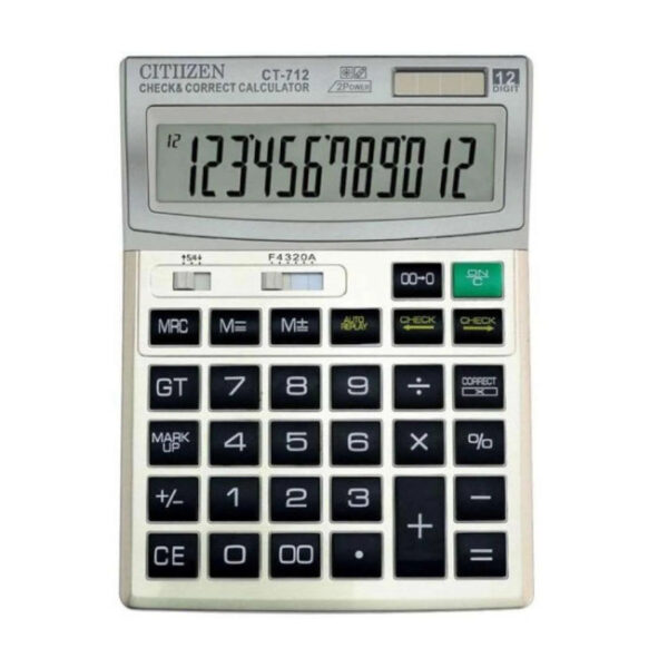 Citizen CT-712 - 12 Digits Calculator